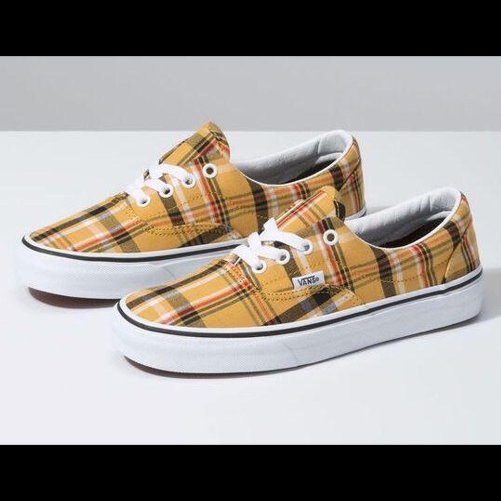 Plaid Vans 5.5